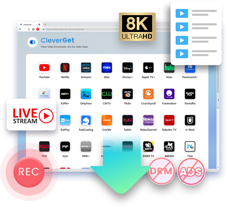 CleverGet All Video Downloader Ücretsiz indir