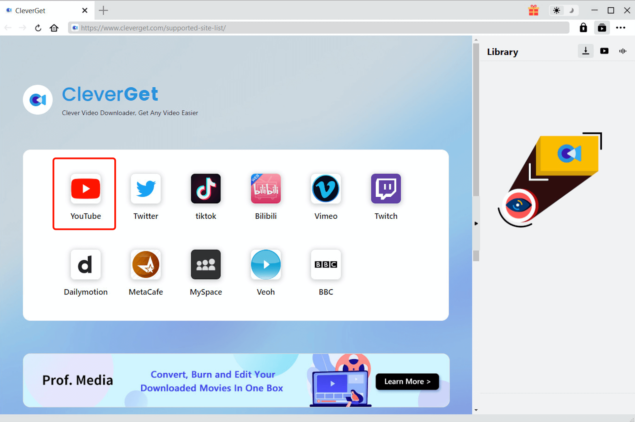 Download-YouTube-to-MP4-with-CleverGet-enter-YouTube-video-link  