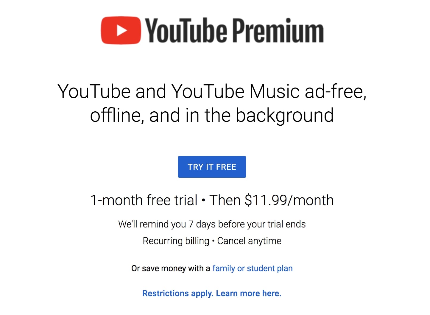 Watch-YouTube-without-ads-with-premium  