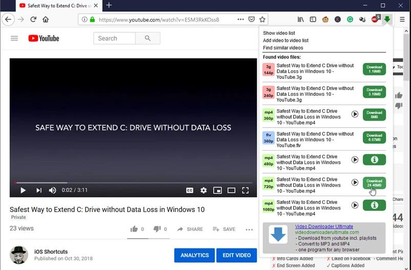 download-private-Youtube-videos-with-firefox-addon-1
